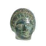 Mini Máscara Etrusca - Estatuilla de bronce