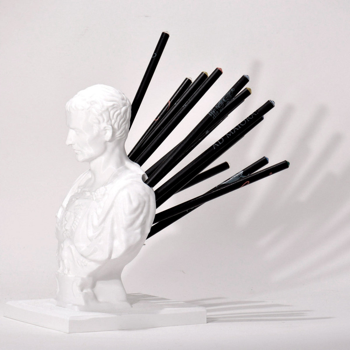 Giulio Cesare Bust Pen Holder - 3D Printing