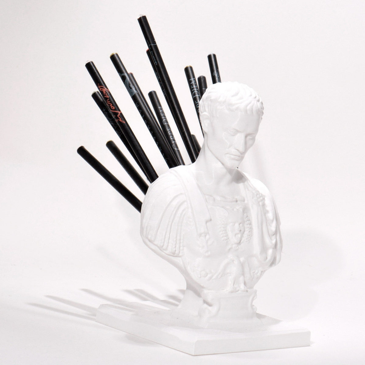 Giulio Cesare Bust Pen Holder - 3D Printing