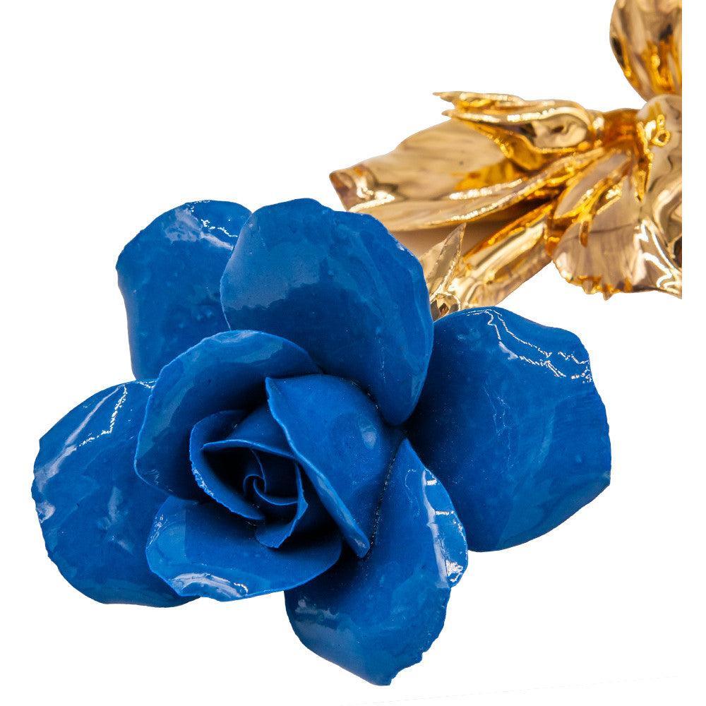 Tallo de oro azul rosa-Tienda del Museo Italia