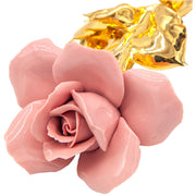 Rose rose gold stem-Museum Shop Italy