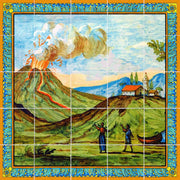 S.Claire Cloiseter Table Tiles 19,6 inch Vesuvio