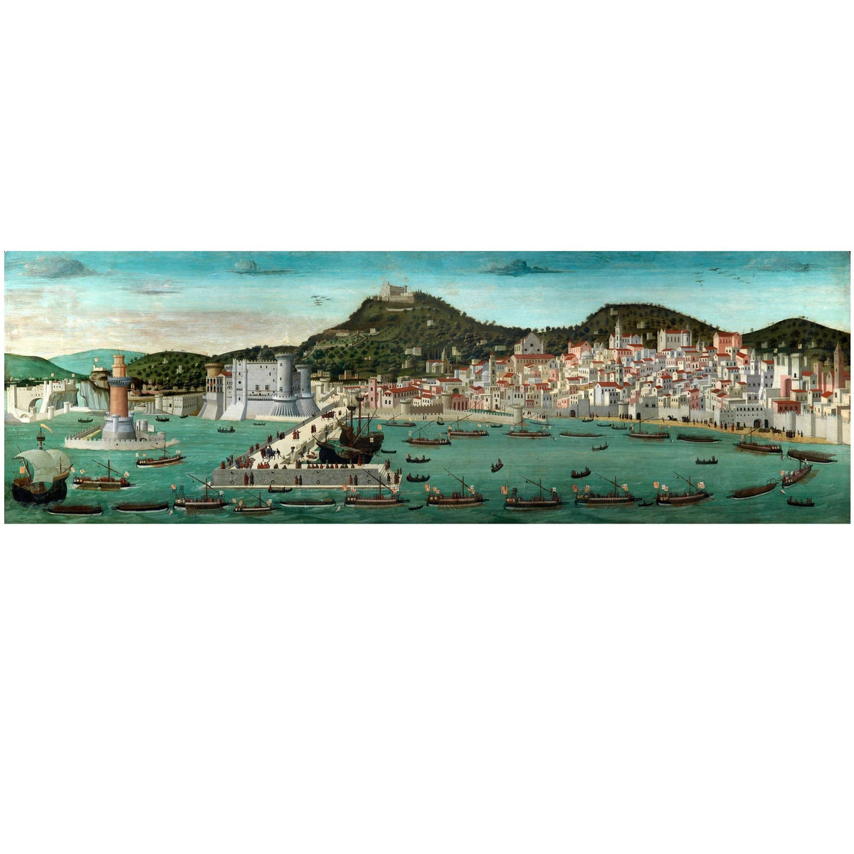 Tabla Strozzi, lienzo 8 cm x 25 cm - Museum-Shop.it